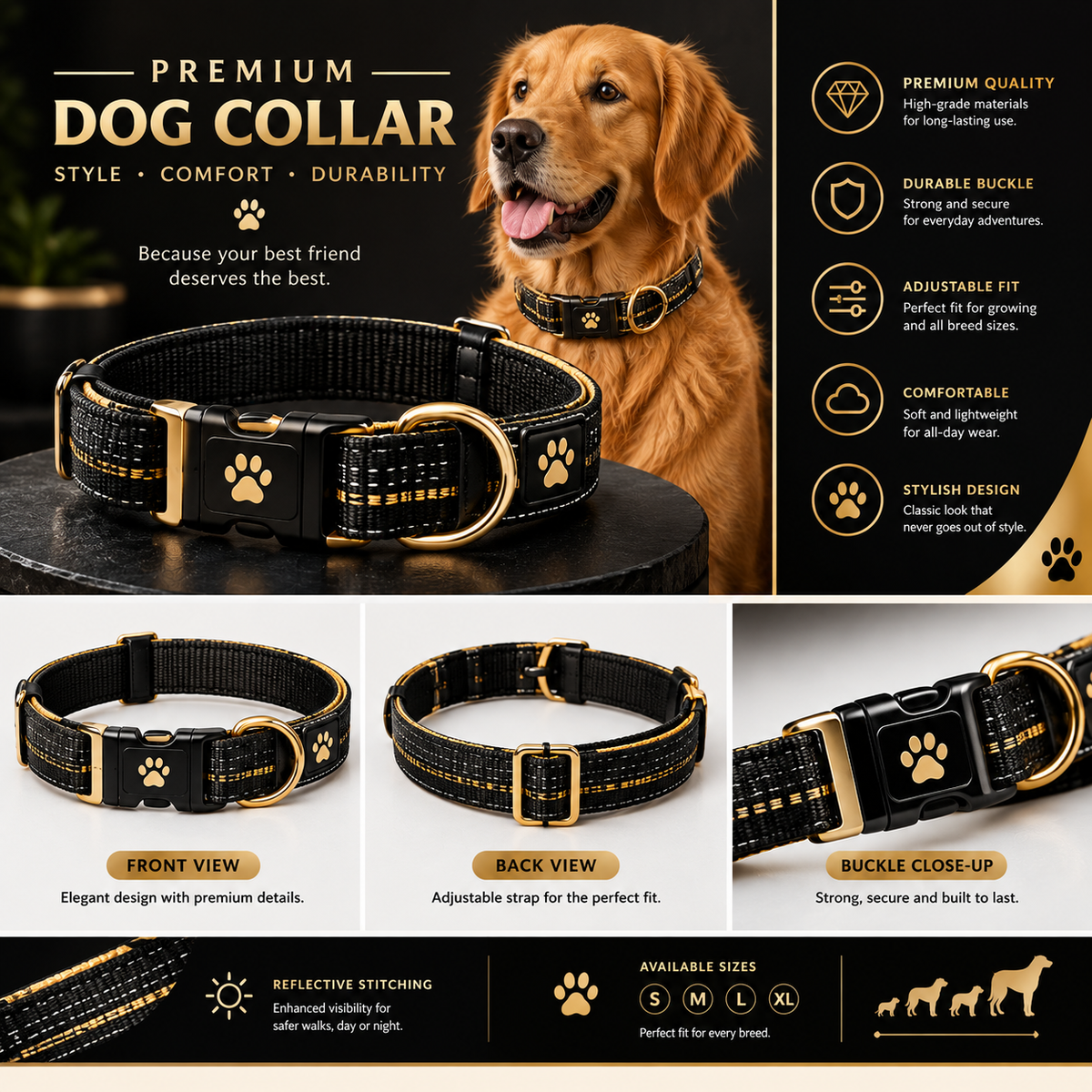 Premium Dog Collar