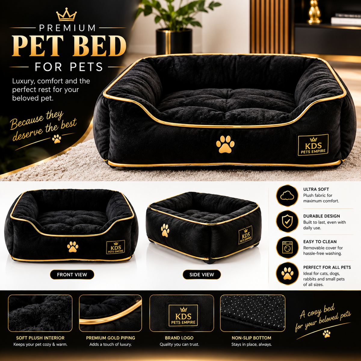 Premium Pet Bed