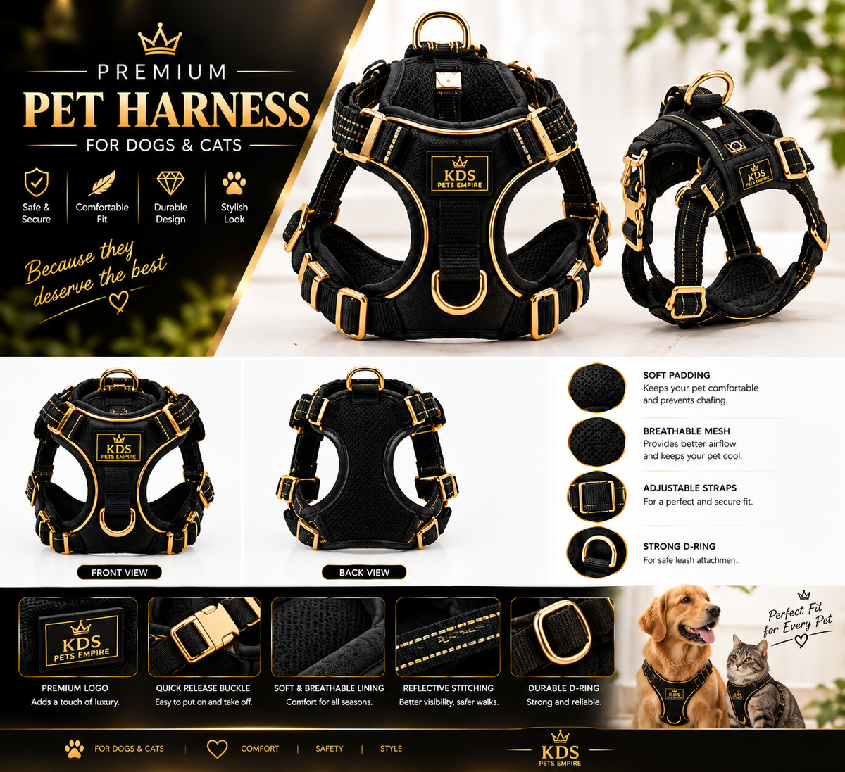 Premium Pet Harness